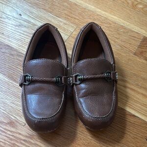 Crown Vintage Brown Dress Shoes with Moccasin Toe